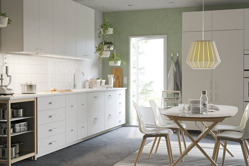 Кухня Икеа в скандинавском стиле - Дизайн интерьера