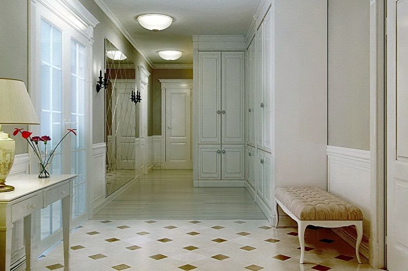 Дизайн коридора в квартире - Отделка пола