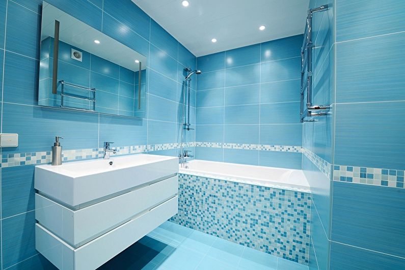 Дизайн маленькой ванной комнаты - Цветовые решения