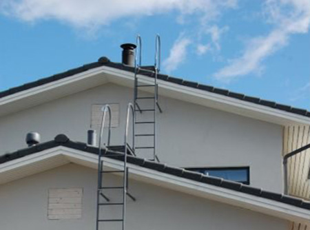 Как сделать лестницу на крышу