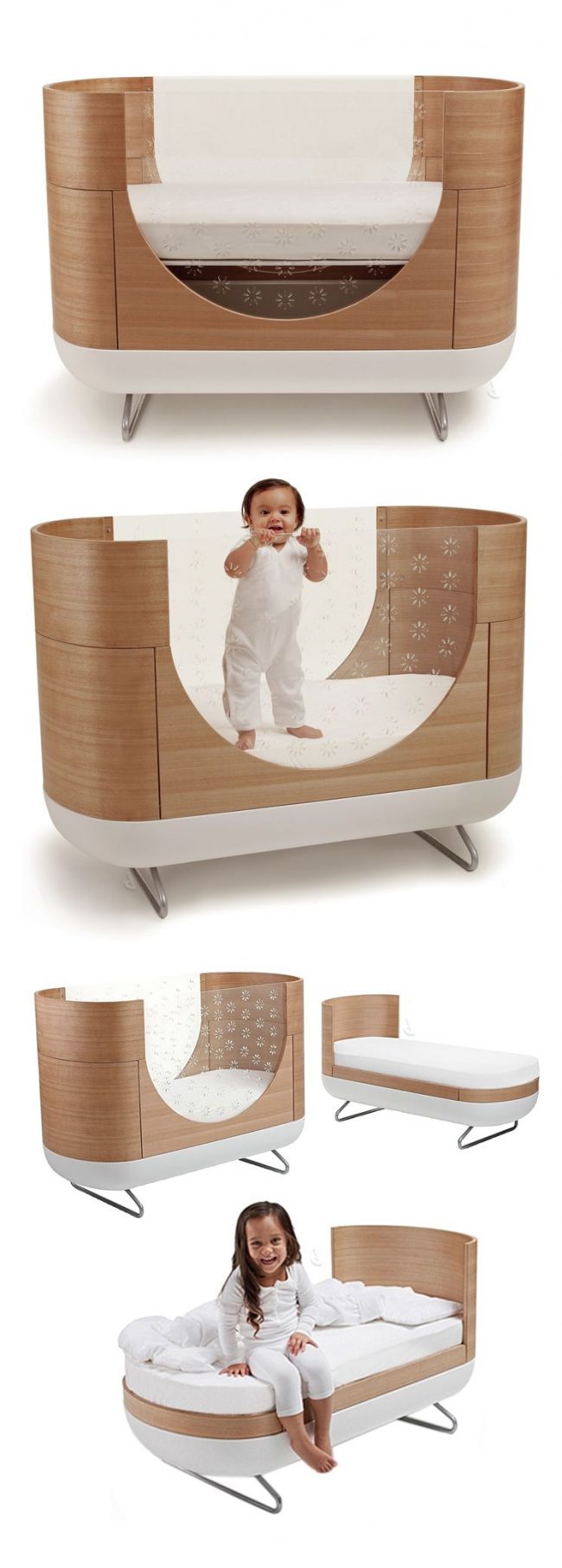 Детская кровать-трансформер удобна в использовании и сэкономит ваши деньги и место в комнате
