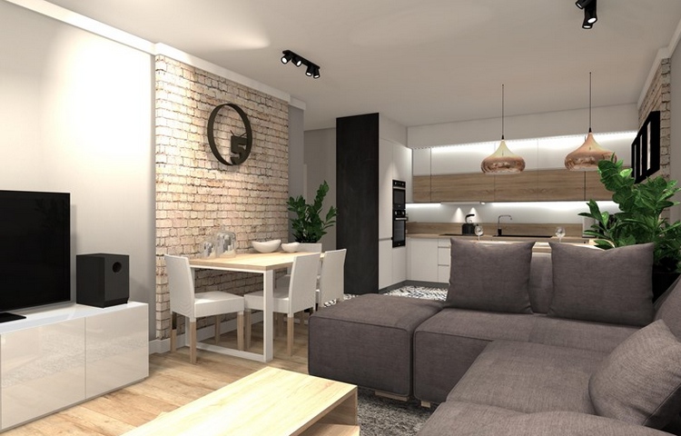 Дизайн квартиры-студии - фото новейших проектов!