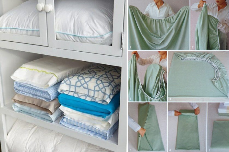 8 хитростей хранения и глажки постельного белья и одеял