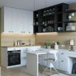 Дизайн кухни-студии: идеи интерьеров, ремонт совмещенной кухни