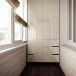 Как красиво сделать шкаф на балконе