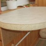 Как сделать столик из остатка кухонной столешницы?
