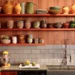 Кухонные полки: лучшие идеи дизайна